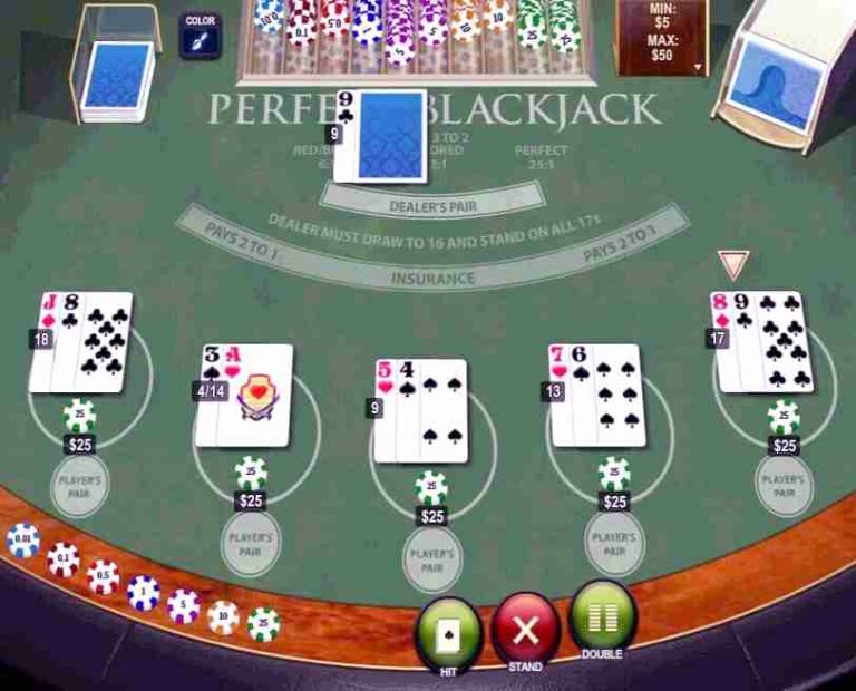 hollywood casino columbus blackjack rules games